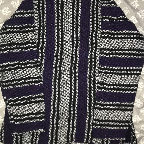 Mexican pancho Baja hoodie - Picture 5 of 5